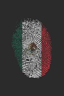 Book cover for Mexico Flag - Fingerprint