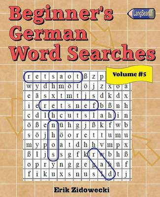 Book cover for Beginner's German Word Searches - Volume 5