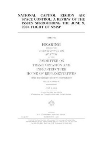 Cover of National Capitol Region air space control