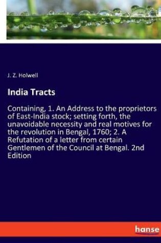 Cover of India Tracts