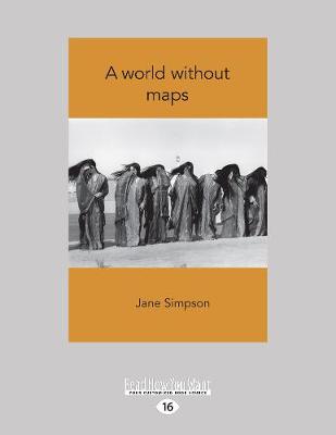 Book cover for A world without maps