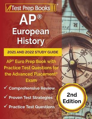 Book cover for AP European History 2021 and 2022 Study Guide