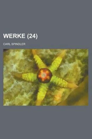 Cover of Werke Volume 24