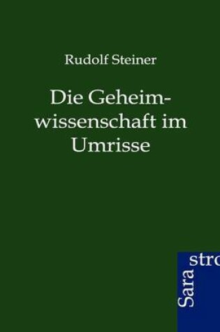 Cover of Die Geheimwissenschaft im Umrisse