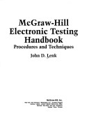 Book cover for McGraw-Hill Electronic Testing Handbook