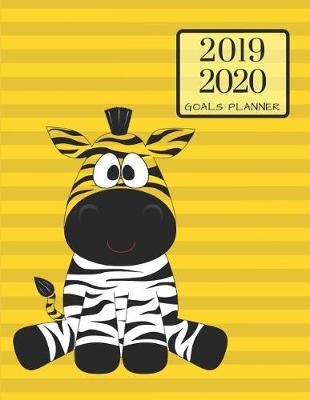 Book cover for 2019 2020 Safari Zebra 15 Months Daily Planner