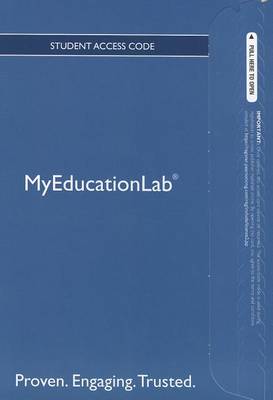 Book cover for NEW MyLab Education with Pearson eText -- Standalone Access Card -- for Building Literacy in Secondary Content Area Classrooms