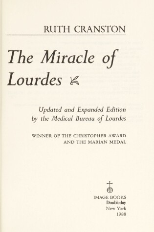 Cover of Miracle of Lourdes