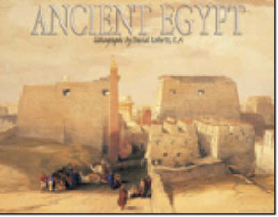 Book cover for Ancient Egypt Lithographs by David Roberts