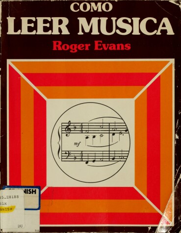 Book cover for Como Leer Musica