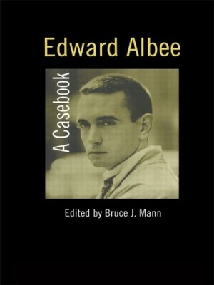 Book cover for Edward Albee