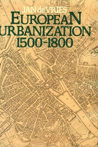 Cover of Devries: European Urbanization: 1500-1800