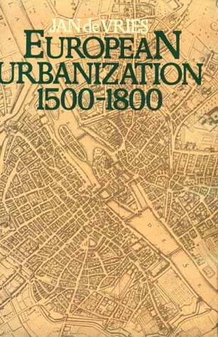 Book cover for Devries: European Urbanization: 1500-1800
