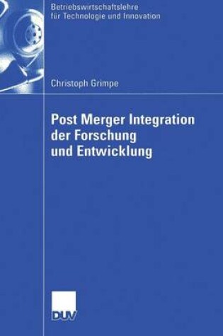 Cover of Post Merger Integration der Forschung und Entwicklung