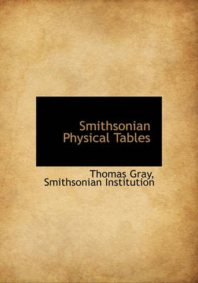 Book cover for Smithsonian Physical Tables