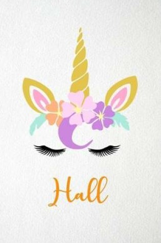 Cover of Hall A5 Lined Notebook 110 Pages