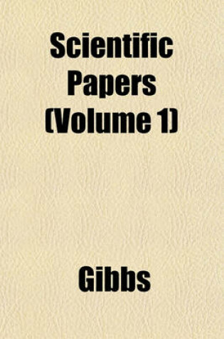 Cover of Scientific Papers (Volume 1)