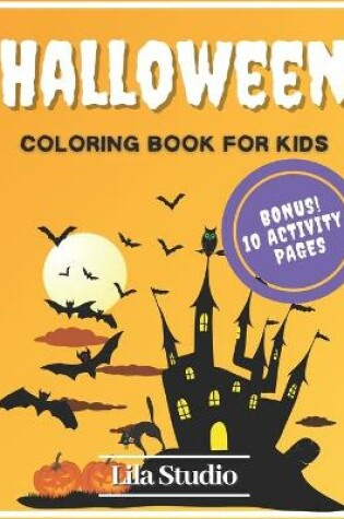 Cover of Halloween Coloring Book for Kids