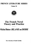 Cover of The French Novel: Theory and Practice