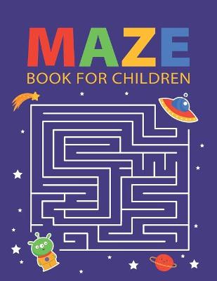 Book cover for Maze Book For Children