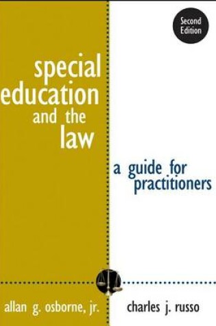 Cover of Special Education and the Law