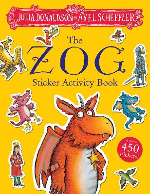 Book cover for The Zog Sticker Book