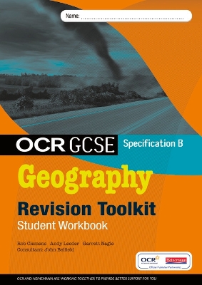 Cover of OCR GCSE Geography B: Revision Toolkit Student Workbook