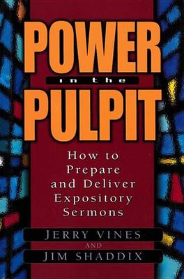 Book cover for Power in the Pulpit