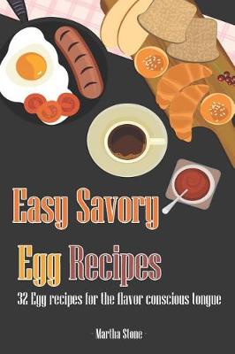 Book cover for Easy Savory Egg Recipes