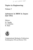 Book cover for Advances in Boundary Elements Methods in Japan and U.S.A.