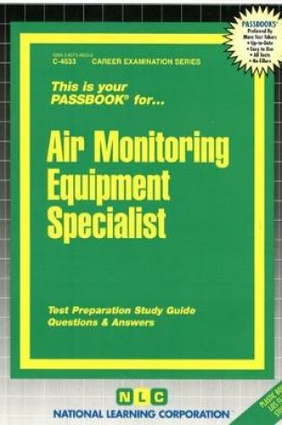 Cover of Air Monitoring Equipment Specialist