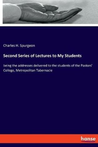 Cover of Second Series of Lectures to My Students