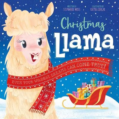 Book cover for Christmas Llama