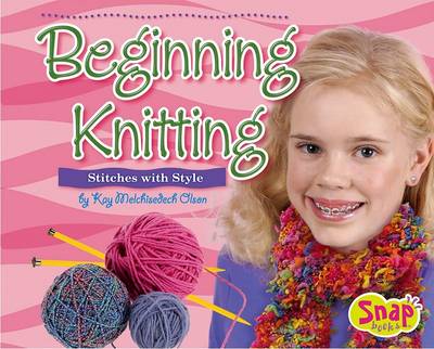Book cover for Beginning Knitting