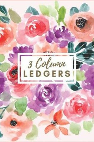 Cover of 3 Column Ledgers