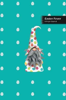 Book cover for Easter Fever Lifestyle Journal, Blank Write-in Notebook, Dotted Lines, Wide Ruled, Size (A5) 6 x 9 In (Royal Blue)