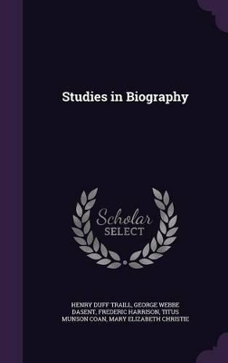 Book cover for Studies in Biography