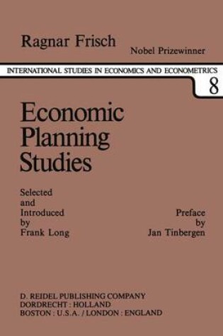 Cover of Economic Planning Studies