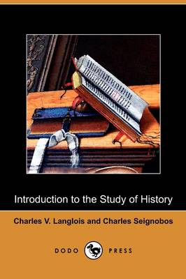 Book cover for Introduction to the Study of History (Dodo Press)