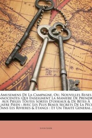 Cover of Amusemens de La Campagne, Ou, Nouvelles Ruses Innocentes