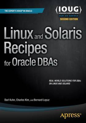 Book cover for Linux and Solaris Recipes for Oracle DBAs