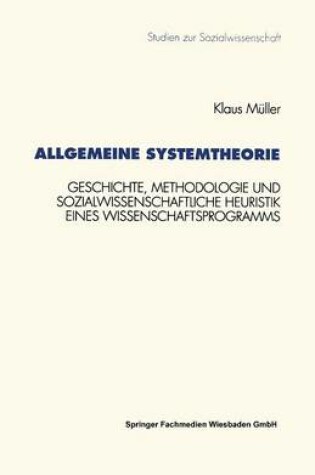 Cover of Allgemeine Systemtheorie