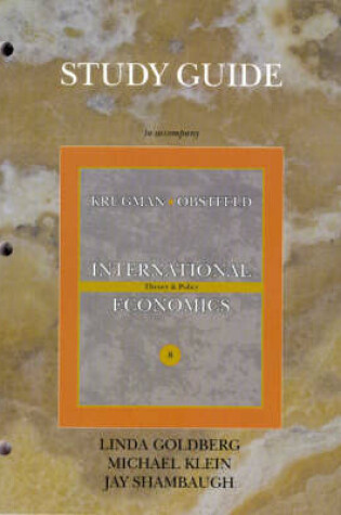 Cover of Study Guide for International Economics