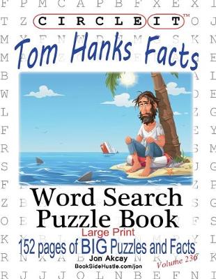 Book cover for Circle It, Tom Hanks Facts, Word Search, Puzzle Book