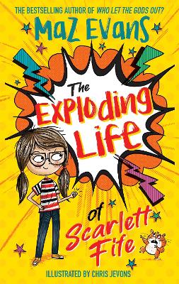 Book cover for The Exploding Life of Scarlett Fife