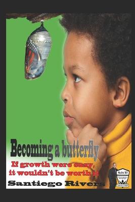 Book cover for Becoming a butterfly