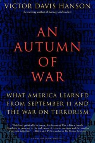 Cover of Autumn of War, An: What America Learned from September 11 and the War on Terrorism