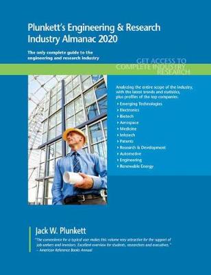 Book cover for Plunkett's Engineering & Research Industry Almanac 2020