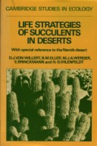 Cover of Life Strategies of Succulents in Deserts