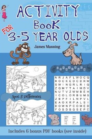 Cover of Activity Book for 3 - 5 Year Olds